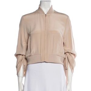 Tibi pink silk jacket